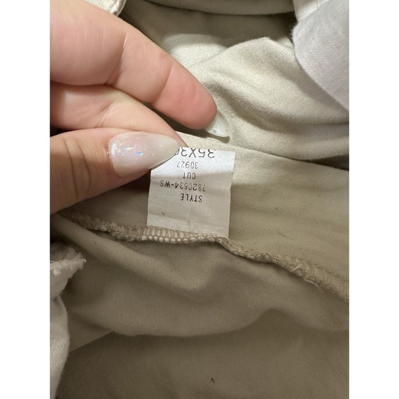 Vintage Polo Ralph Lauren The Classic Golf Pant Beige size 35x30 Made in‎ USA - Picture 6 of 8